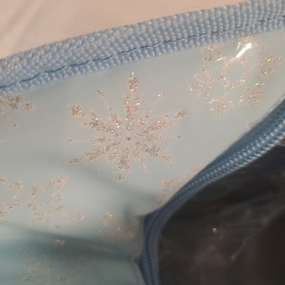 Thermos Frozen Lunch Bag Ice Cube Box Elsa Ana Olaf NEW NWT PVC FREE Blue Girl's - Picture 14 of 15